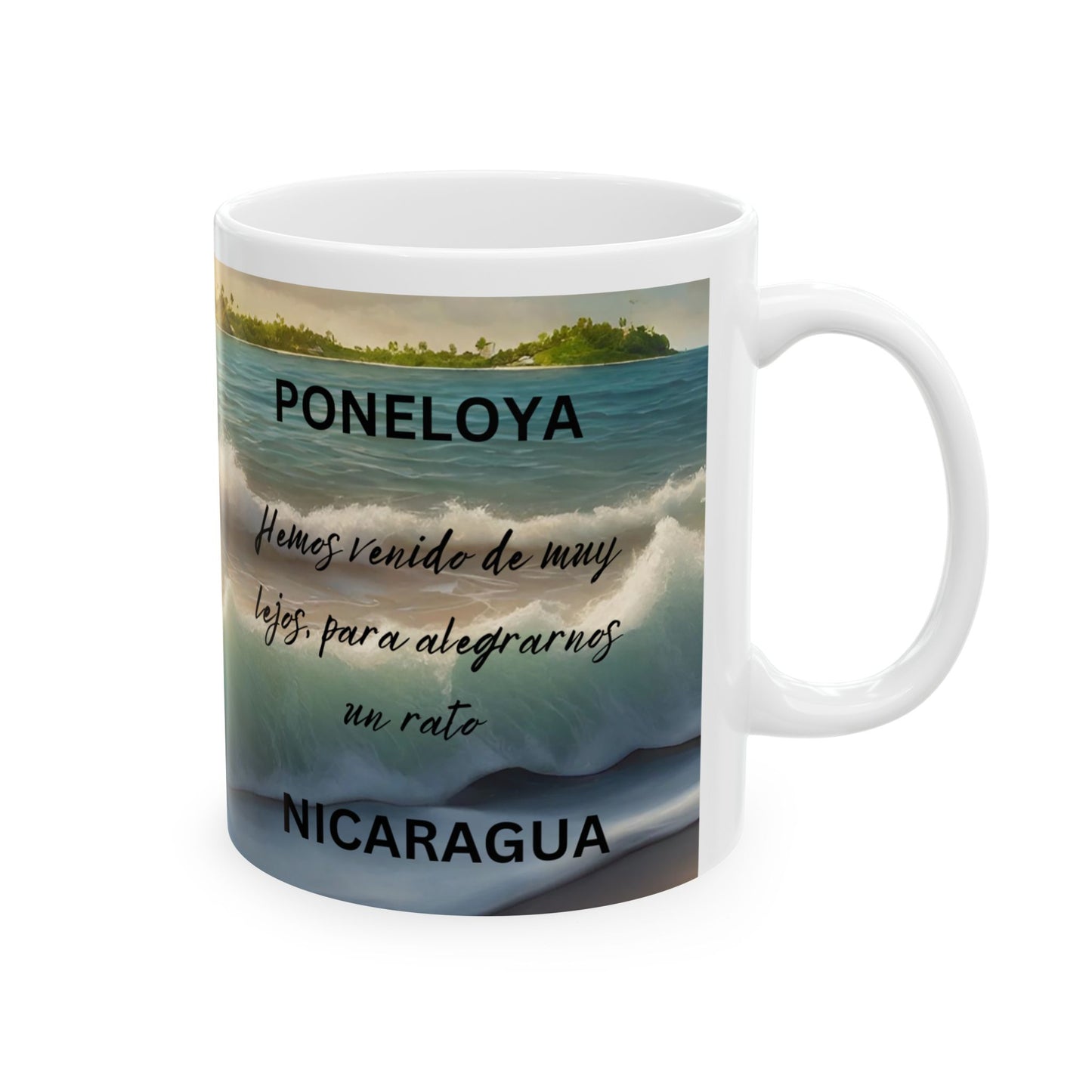 Playa Poneloya Nicaragua Mug Poneloya Beach Mug