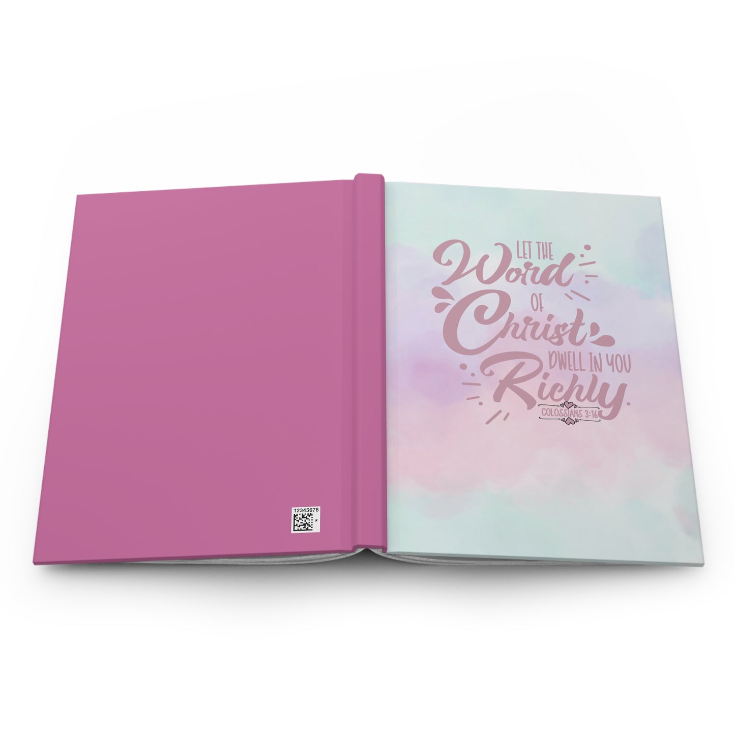 Let the Word of Christ Hardcover Journal Matte