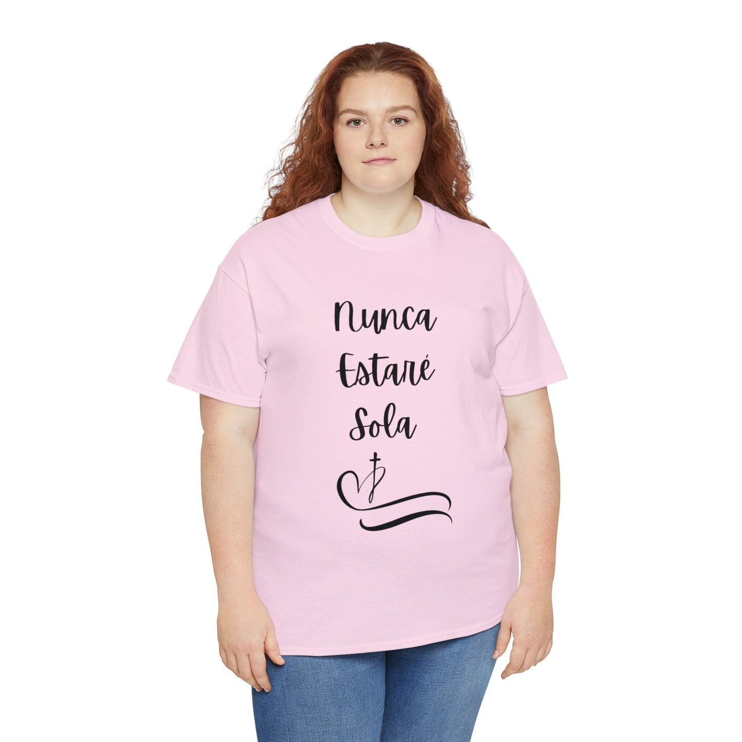 Nunca Estaré Sola T-shirt (I Will Never Be Alone) T-shirt in Spanish