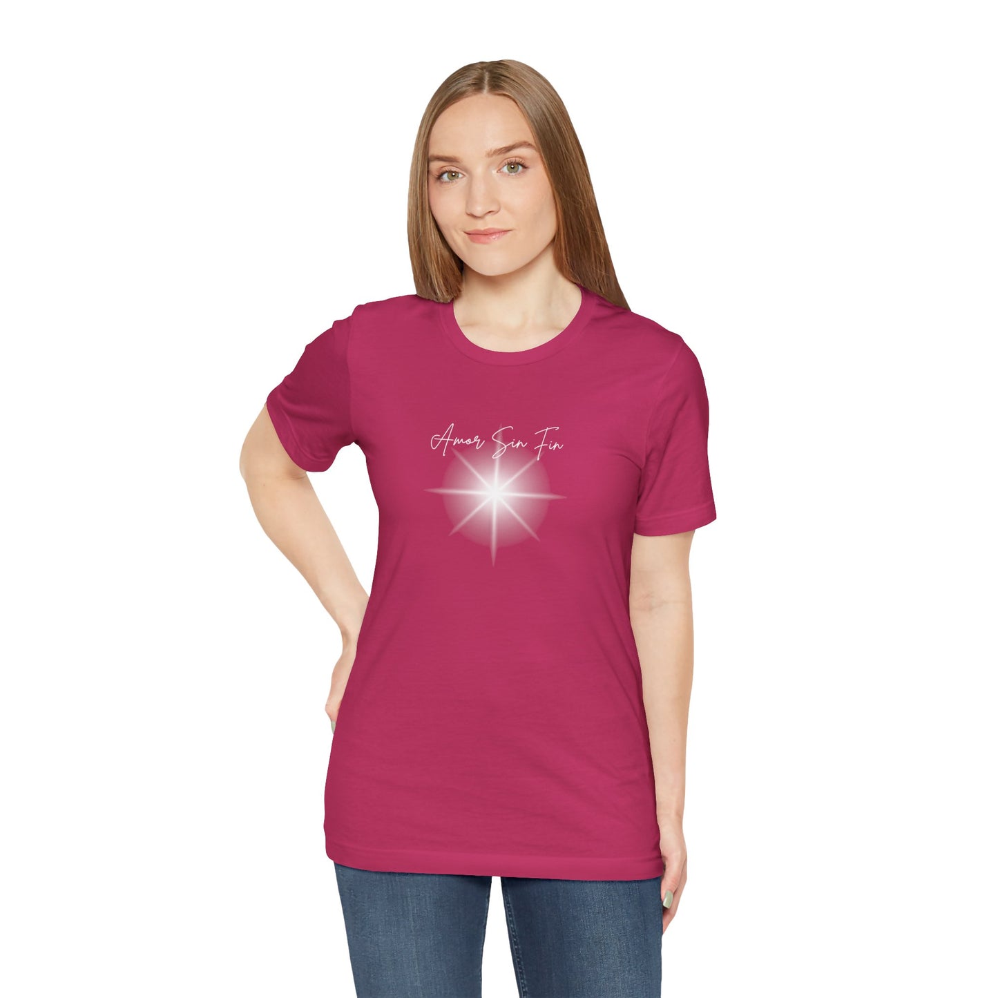 Amor sin Fin (Endless Love) Glow Star Short Sleeve Tee