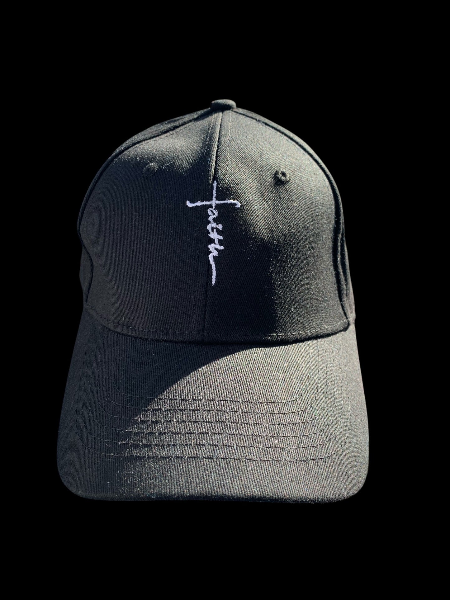 Faith Word Cross Baseball Cap Hat