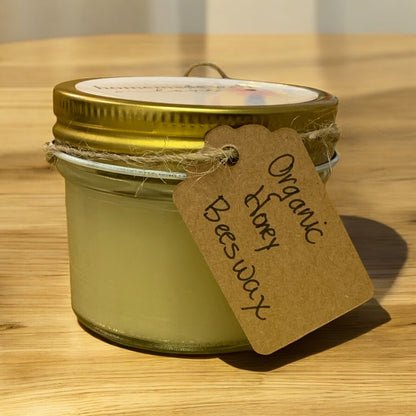 Organic Honey Beeswax Natural Scent Handmade Natural Candle