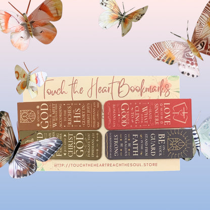 Kind God Love and Faith Magnetic Bookmarks