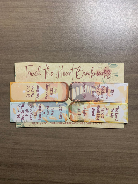 Rainbow Colors Bible Verse Magnetic Bookmarks