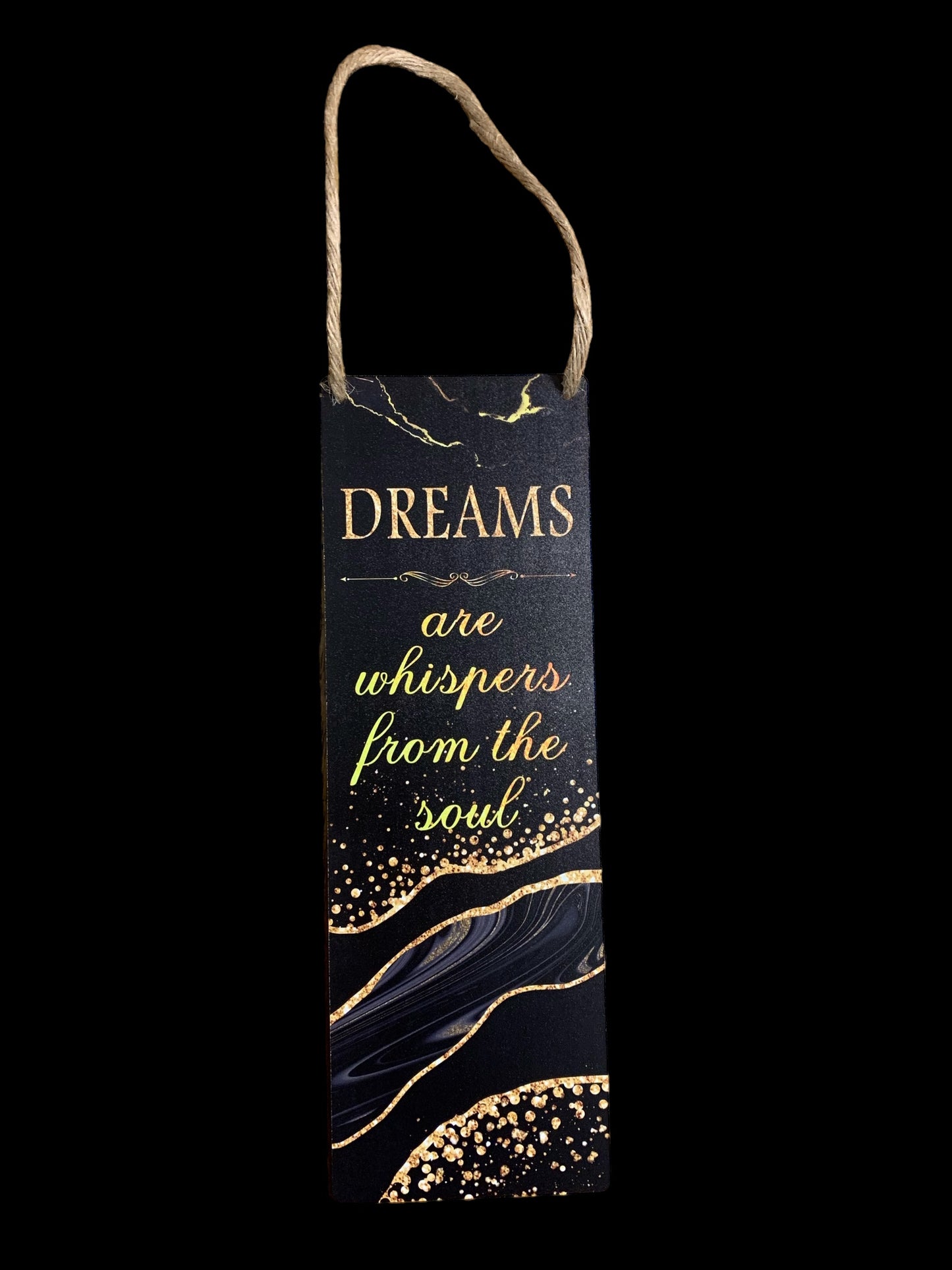 Dreams, Love, Faith Wood Wall Decor