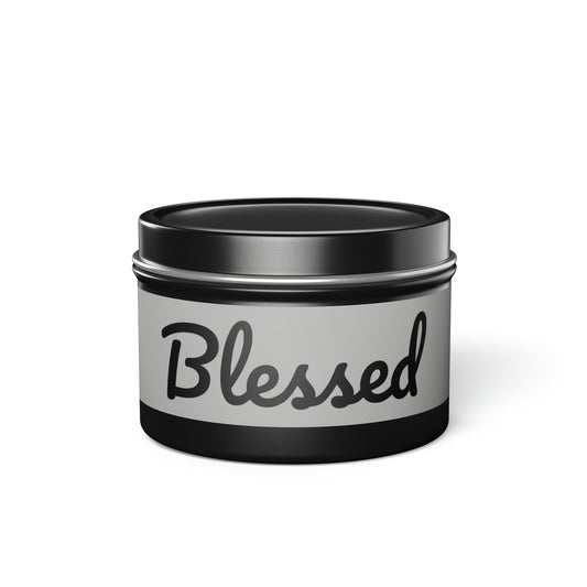 Blessed Tin Candles Aromatherapy Natural Soy Candles long lasting handmade candle evergreen coffee mango spa vanilla aroma candle