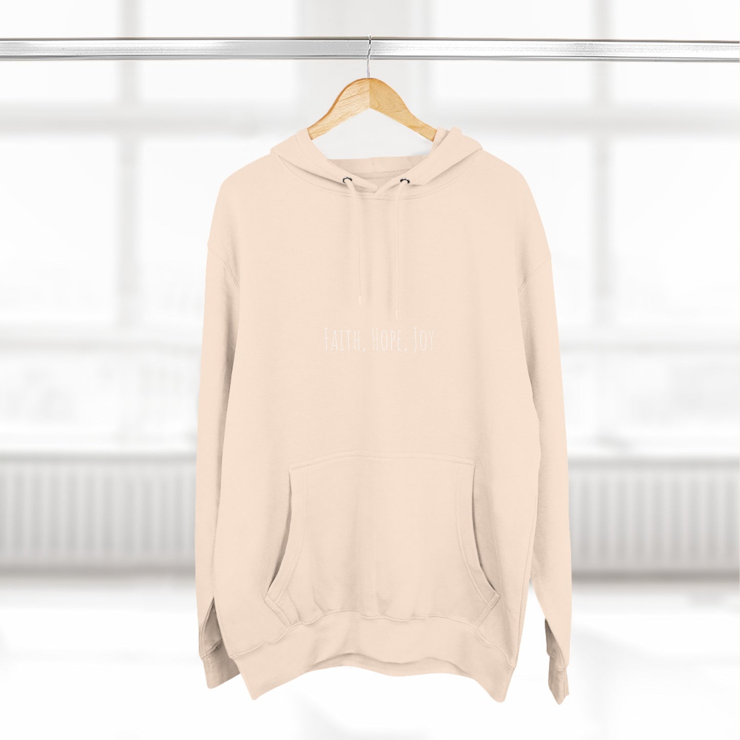 Faith, Hope, Joy Unisex Premium Pullover Hoodie