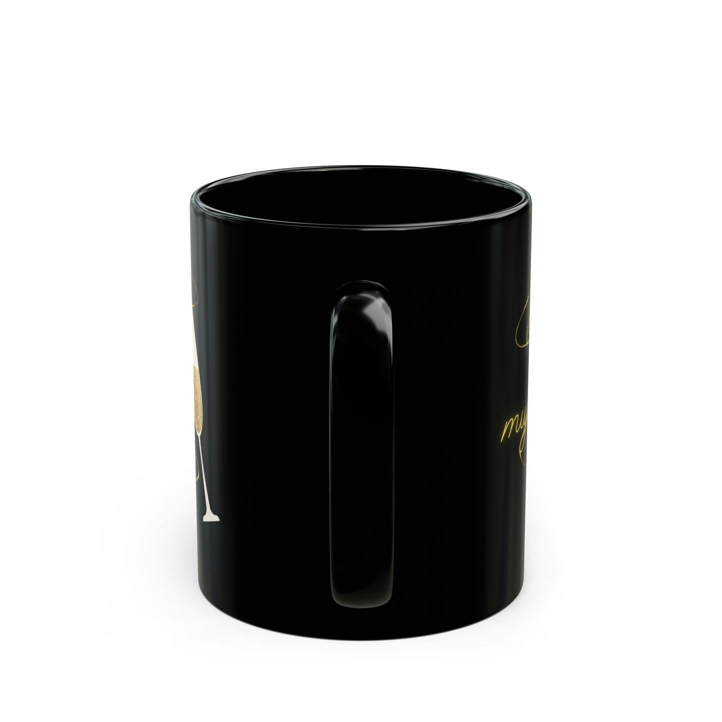 Eres La Mujer de Mi Vida Black Mug. You are the Love of my Life Spanish black mug.