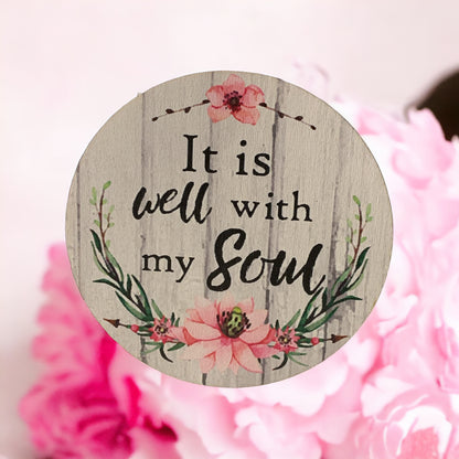 It is Well with my Soul Coasters, Set of 6