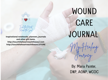 My Wound Healing Journey: Monthly Planner