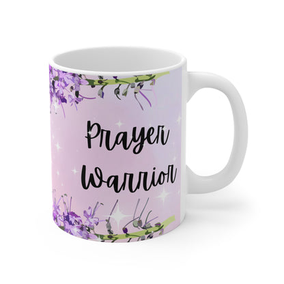 Prayer Warrior Woman with Hat Mug