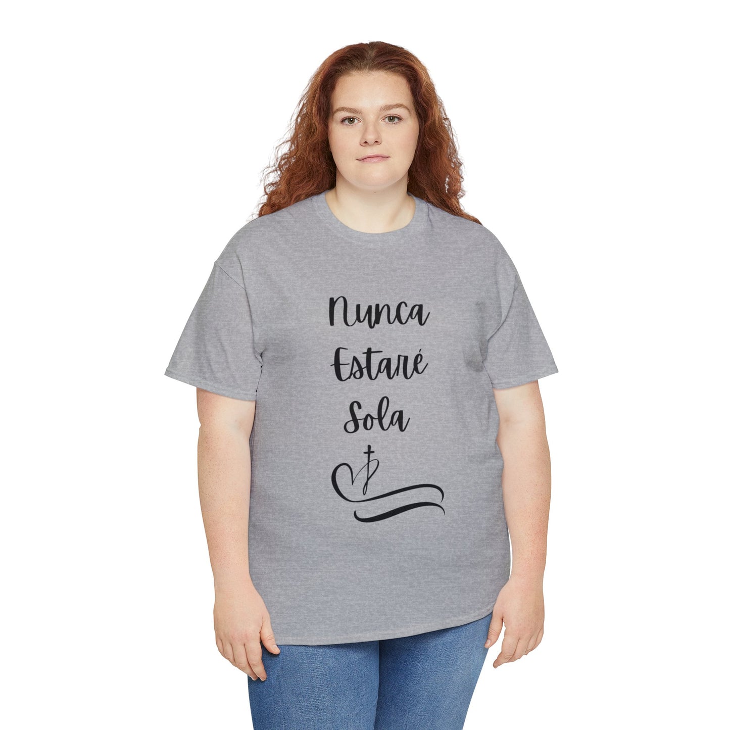 Nunca Estaré Sola T-shirt (I Will Never Be Alone) T-shirt in Spanish