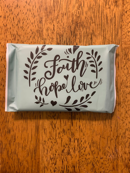 Faith, Hope, Love Pocket Size Tissue