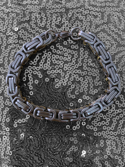 Man’s Stainless Steel Bracelet Thick Heavy Link