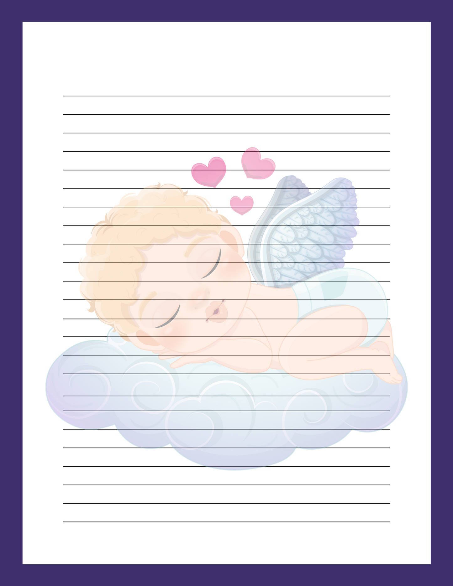 Baby Cupid Notebook