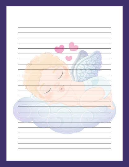 Baby Cupid Notebook