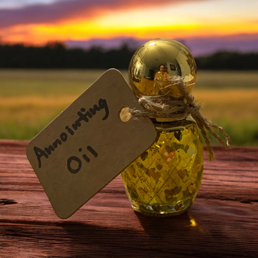 Anointing Oil Lavender and Vanilla Handmade Organic Natural