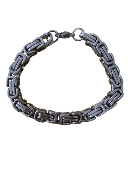 Man’s Stainless Steel Bracelet Thick Heavy Link
