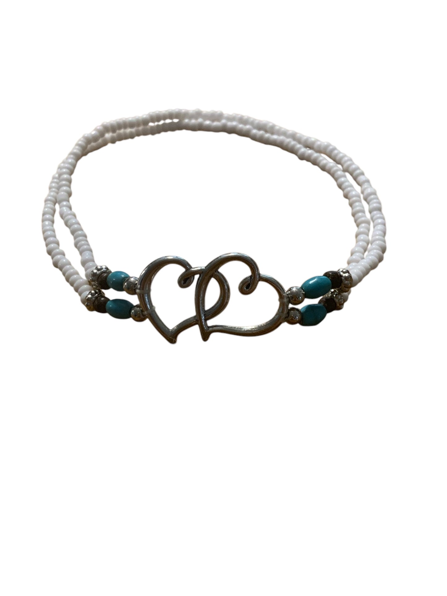 Double Heart Fashion Paradise Anklet