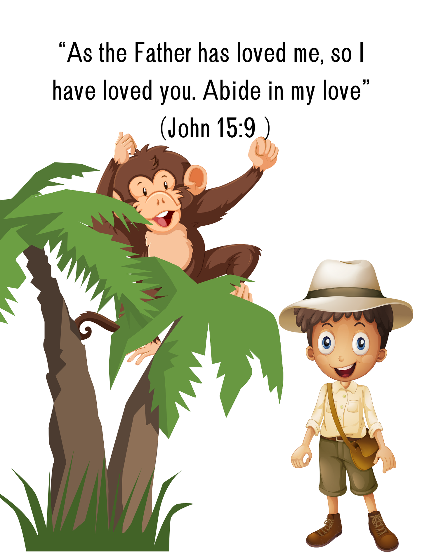 Safari Coloring & Activity Book: Biblical Affirmations for Children