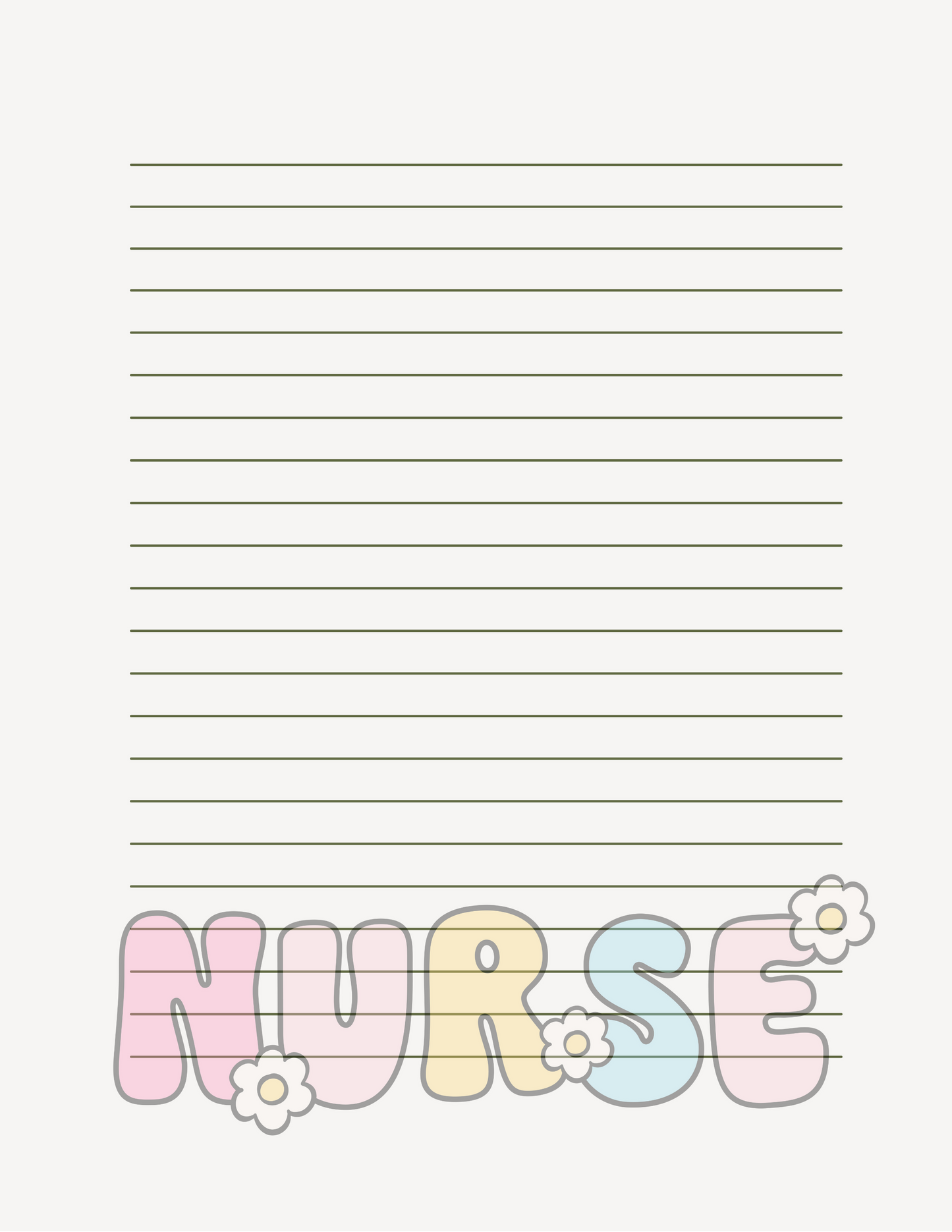 Touch the Heart Nurse Notebook