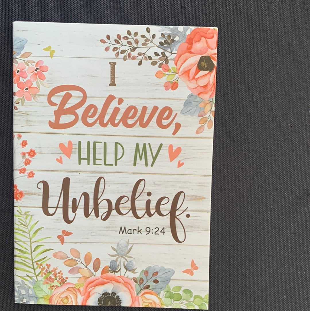 Biblical Messages Mini Notebook