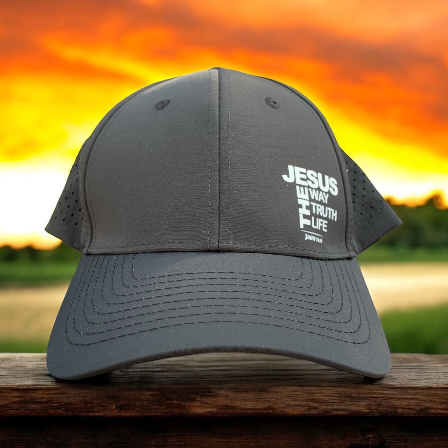 Jesus, the Way, the Truth, the Light Baseball Cap