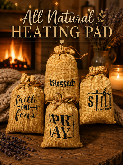 Faith and Warmth All Natural Heating Pad Hand Warmer Scented Essential Oil
