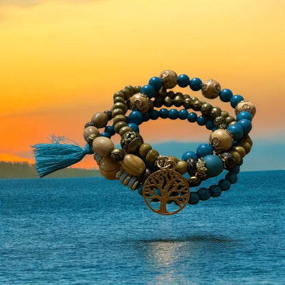 Ocean Beach Bohemian Trea of Life Bracelet