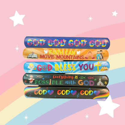 Slap Bracelet for Children Encouraging Message