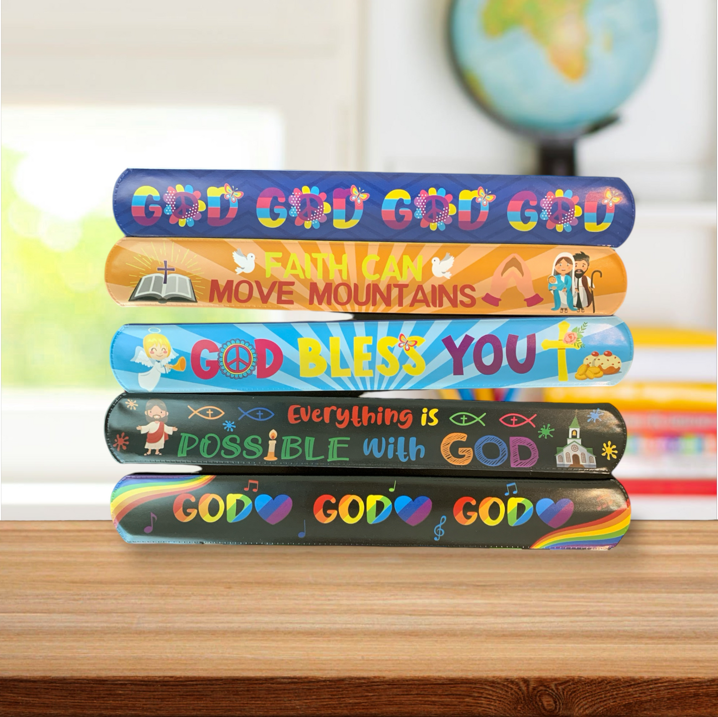 Slap Bracelet for Children Encouraging Message