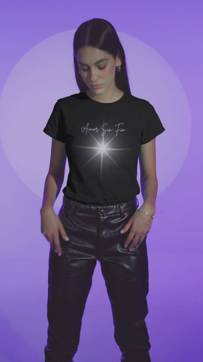 Amor sin Fin (Endless Love) Glow Star Short Sleeve Tee